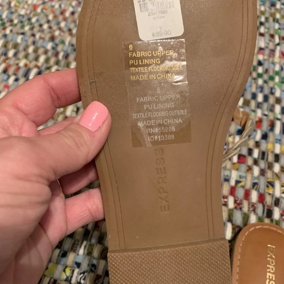 Express women’s sandals size 6 - Picture 2 of 5